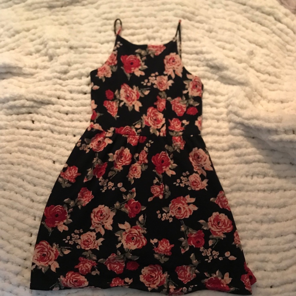 Charming Charlie’s floral dress.